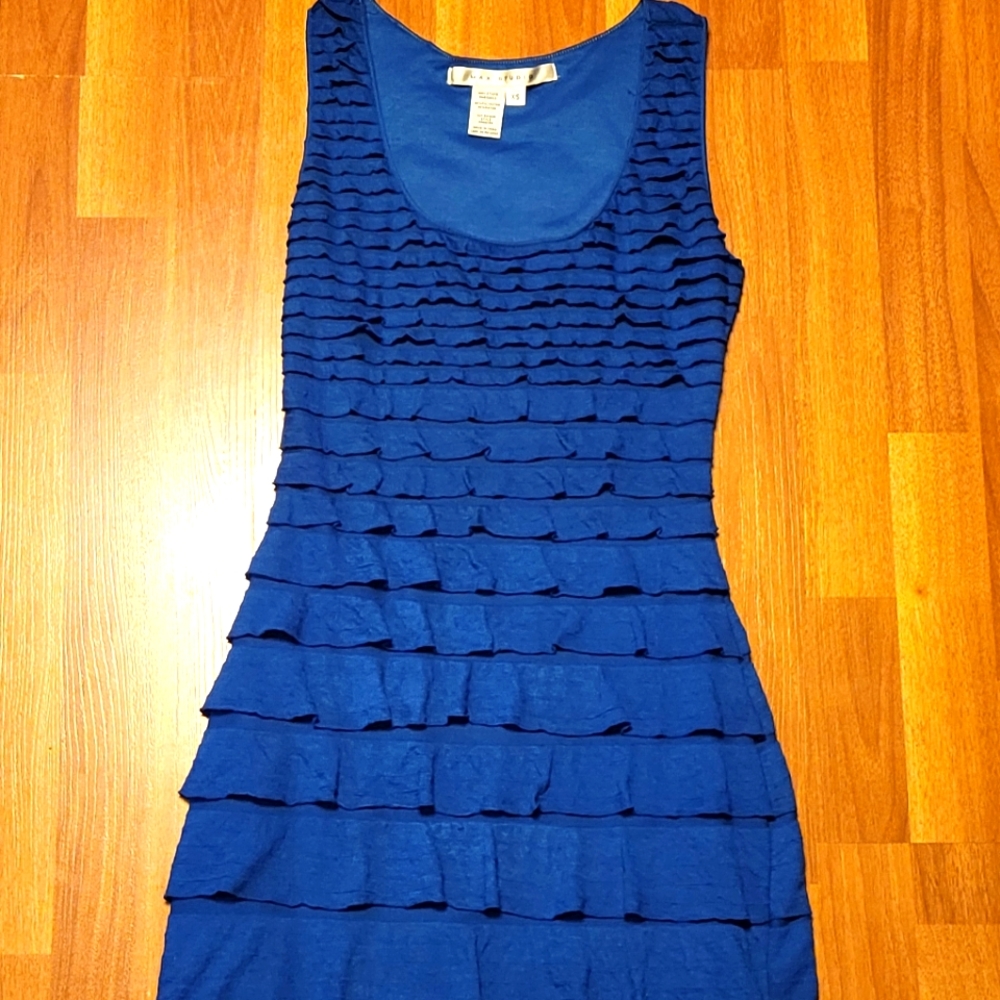 Max Studio Slim fitted tank dress